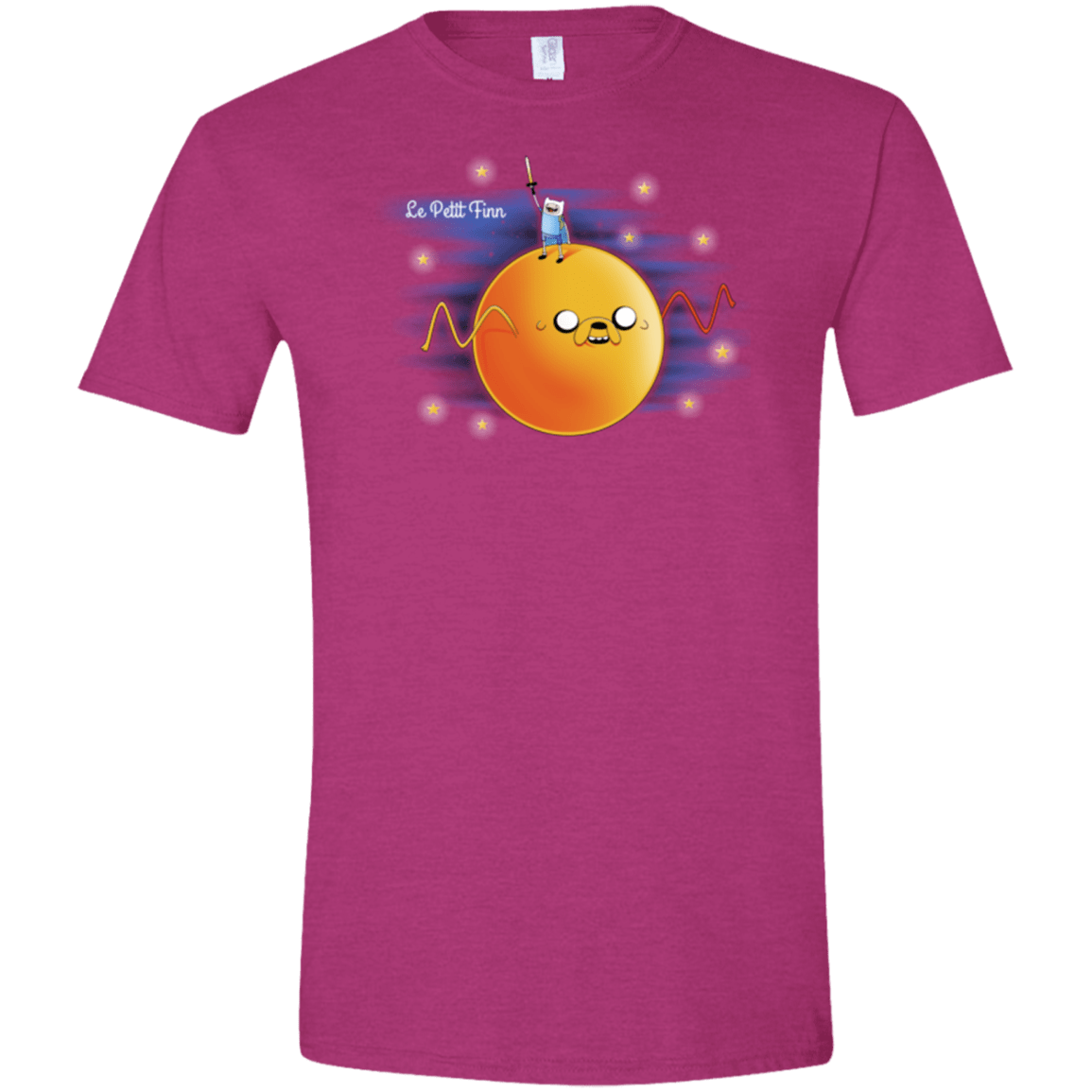 T-Shirts Antique Heliconia / S Le Petit Finn Men's Semi-Fitted Softstyle