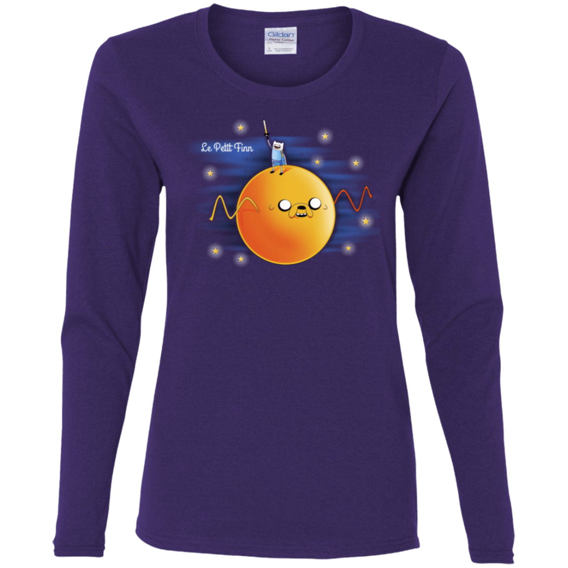 T-Shirts Purple / S Le Petit Finn Women's Long Sleeve T-Shirt
