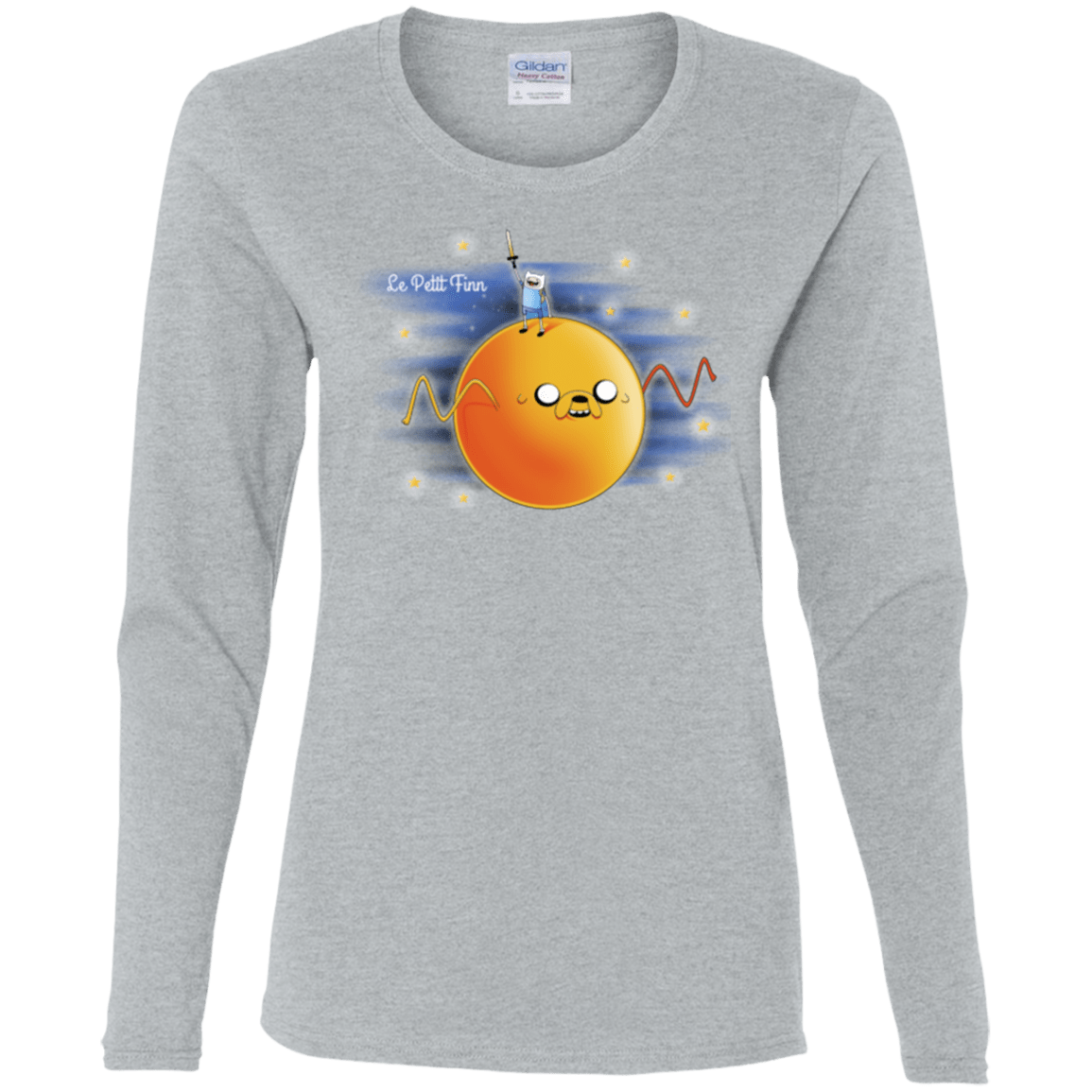 T-Shirts Sport Grey / S Le Petit Finn Women's Long Sleeve T-Shirt