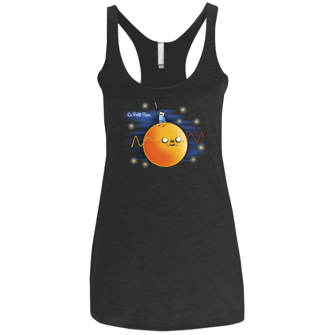 T-Shirts Vintage Black / X-Small Le Petit Finn Women's Triblend Racerback Tank