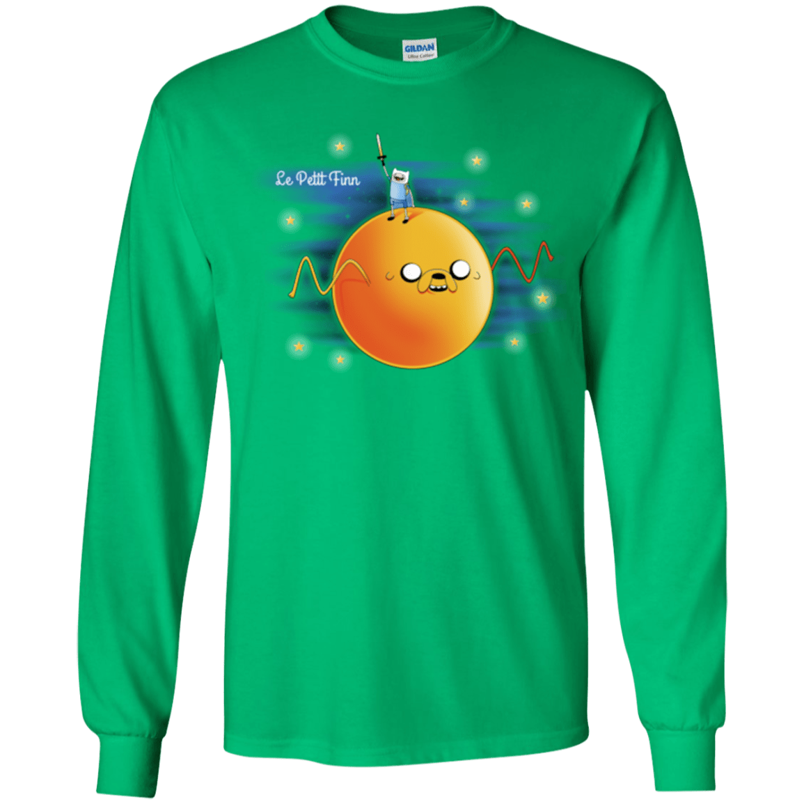 T-Shirts Irish Green / YS Le Petit Finn Youth Long Sleeve T-Shirt