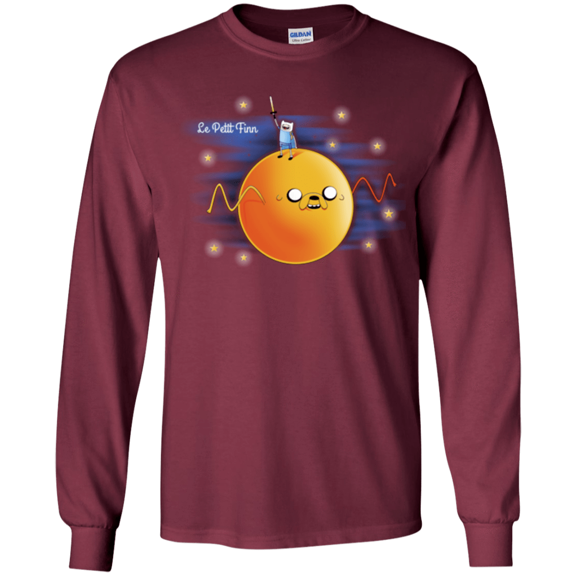 T-Shirts Maroon / YS Le Petit Finn Youth Long Sleeve T-Shirt