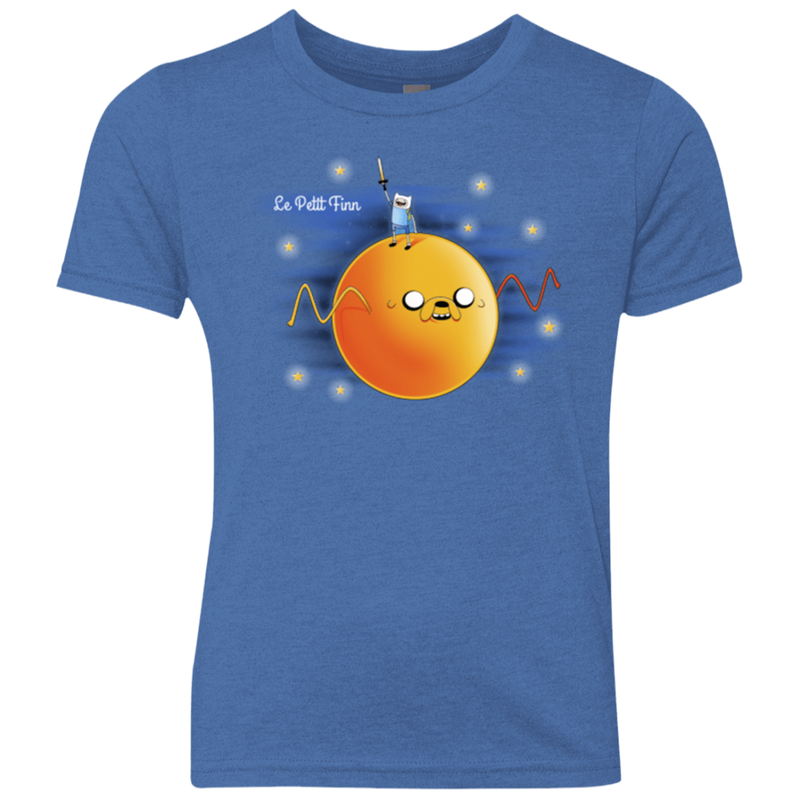 T-Shirts Vintage Royal / YXS Le Petit Finn Youth Triblend T-Shirt