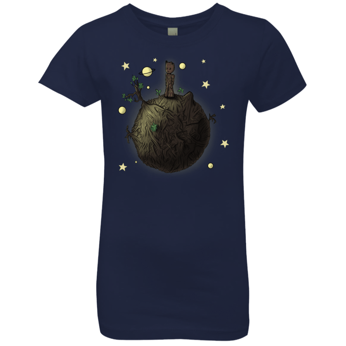 T-Shirts Midnight Navy / YXS Le Petit Groot Girls Premium T-Shirt