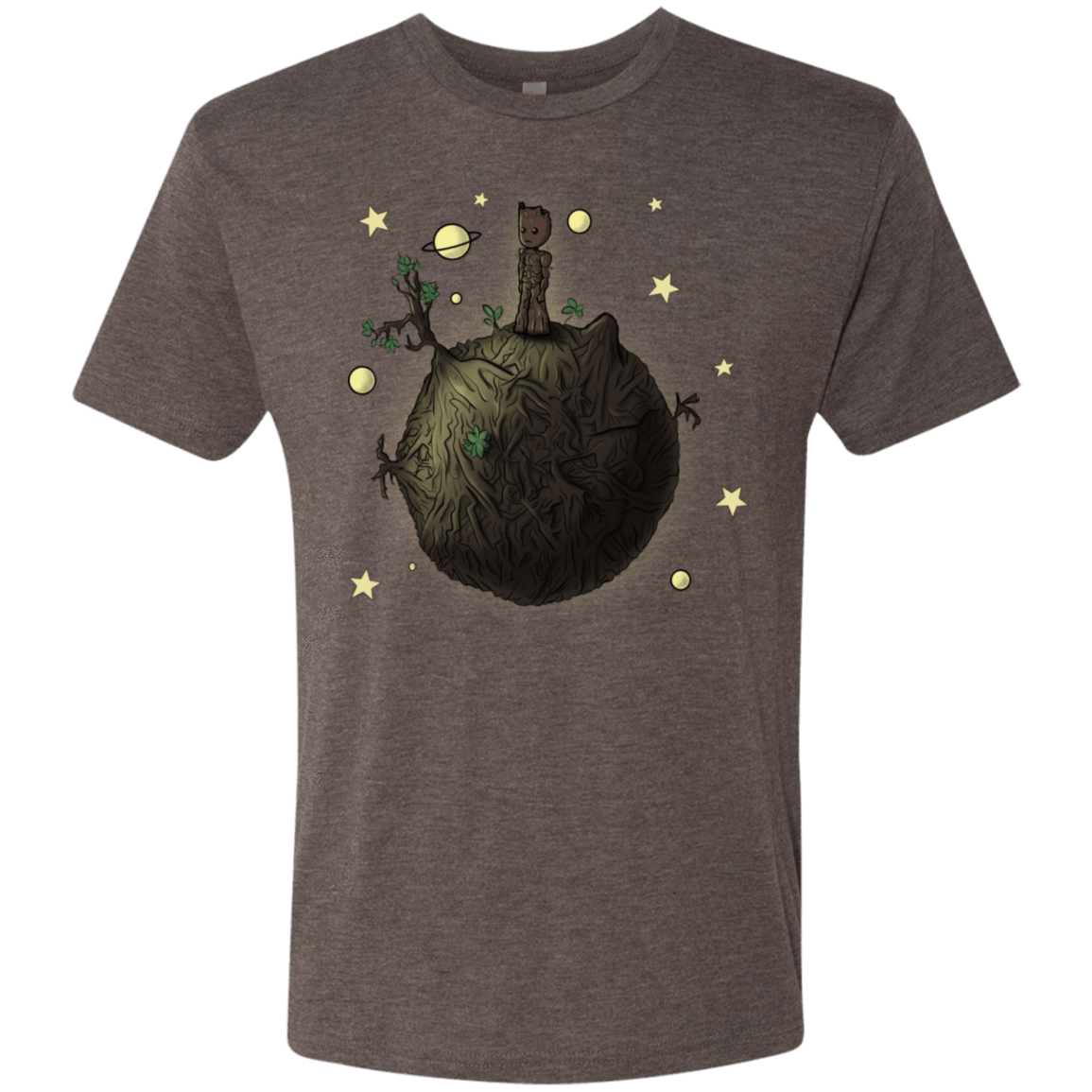 T-Shirts Macchiato / S Le Petit Groot Men's Triblend T-Shirt