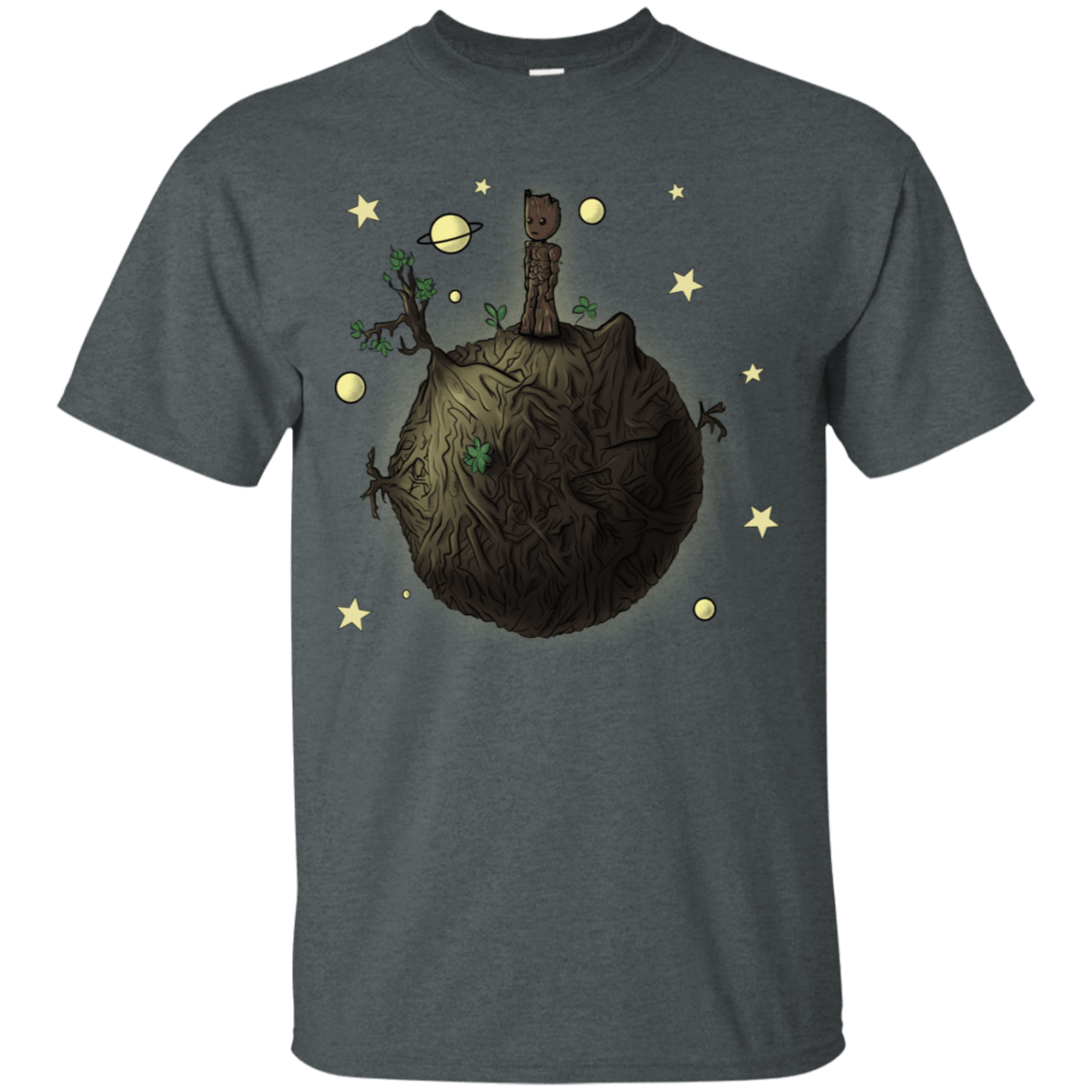T-Shirts Dark Heather / S Le Petit Groot T-Shirt