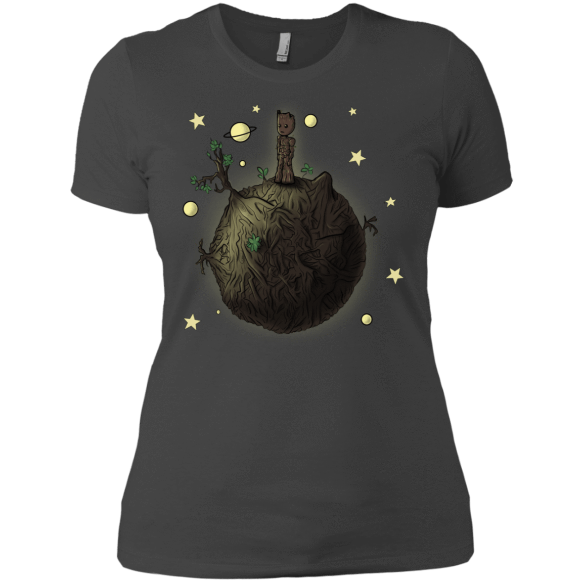 T-Shirts Heavy Metal / X-Small Le Petit Groot Women's Premium T-Shirt