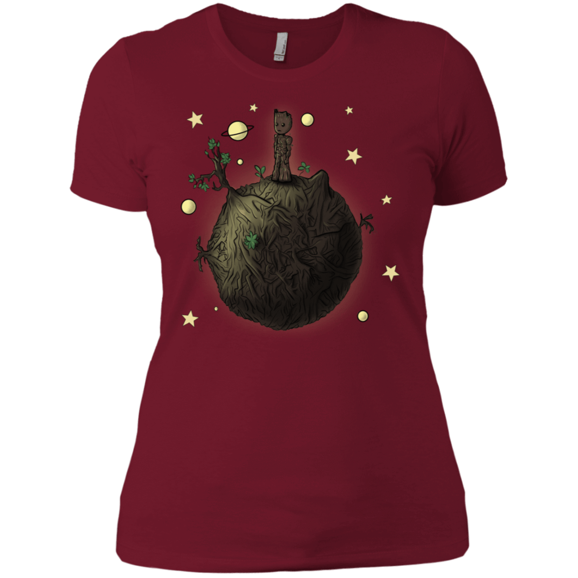 T-Shirts Scarlet / S Le Petit Groot Women's Premium T-Shirt