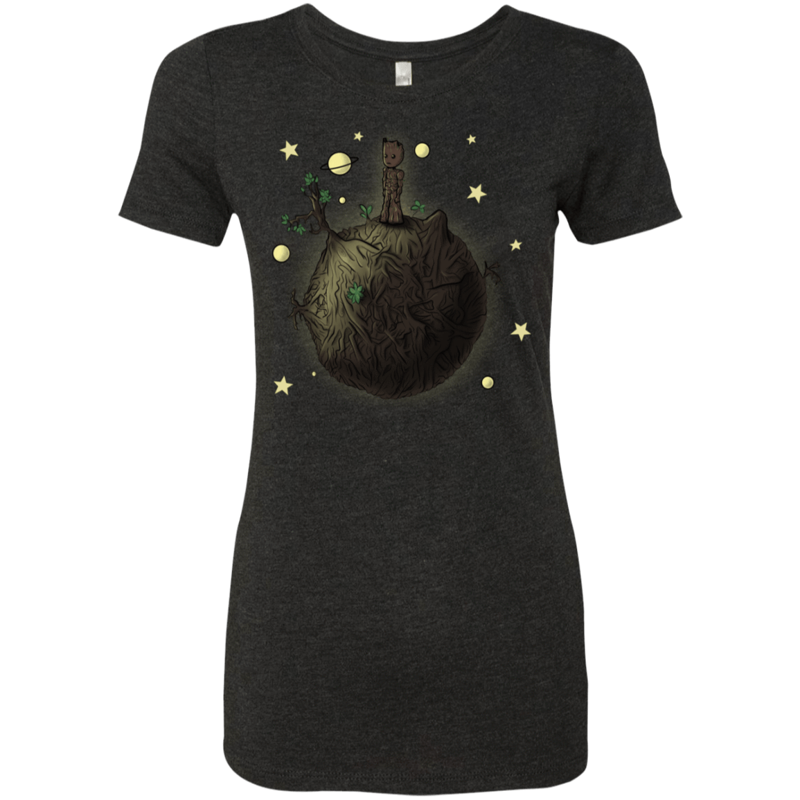 T-Shirts Vintage Black / S Le Petit Groot Women's Triblend T-Shirt