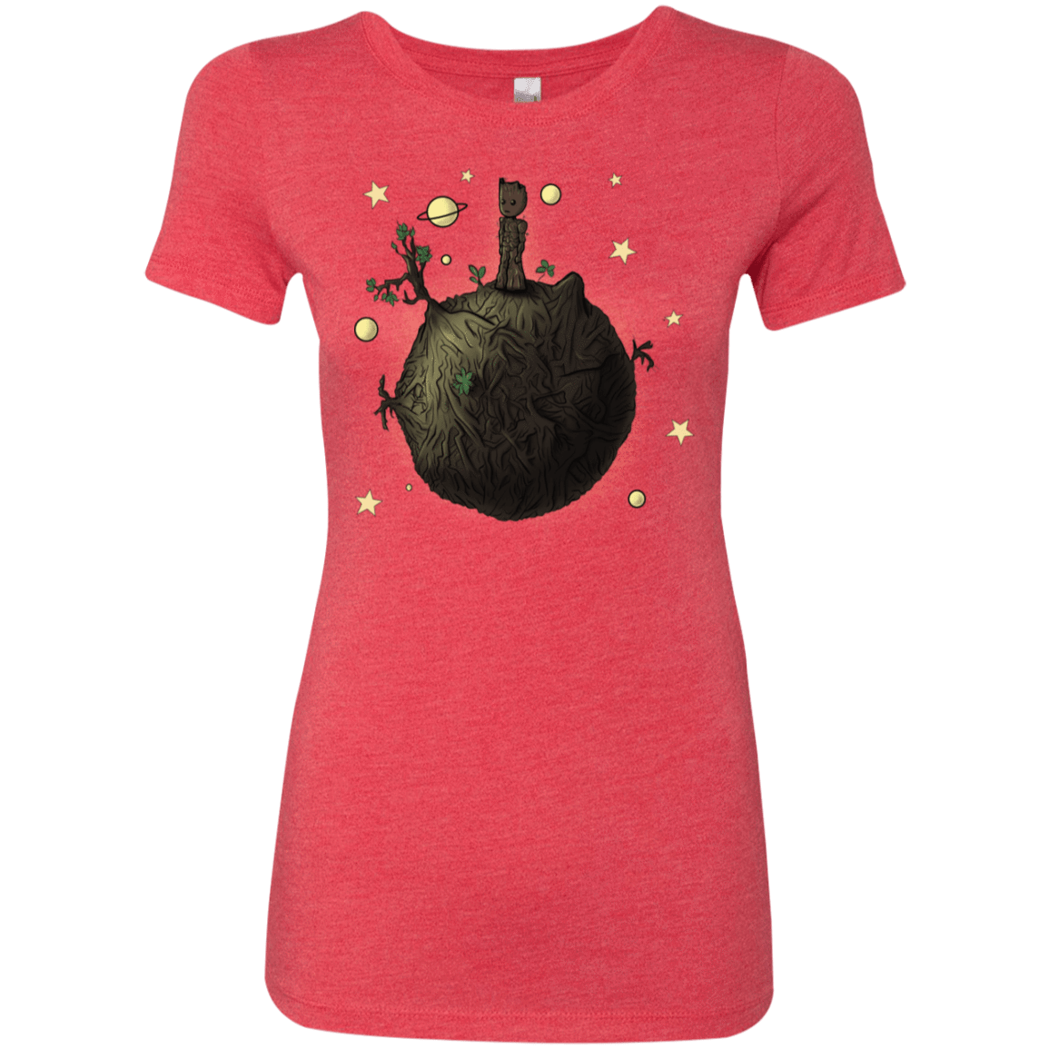 T-Shirts Vintage Red / S Le Petit Groot Women's Triblend T-Shirt