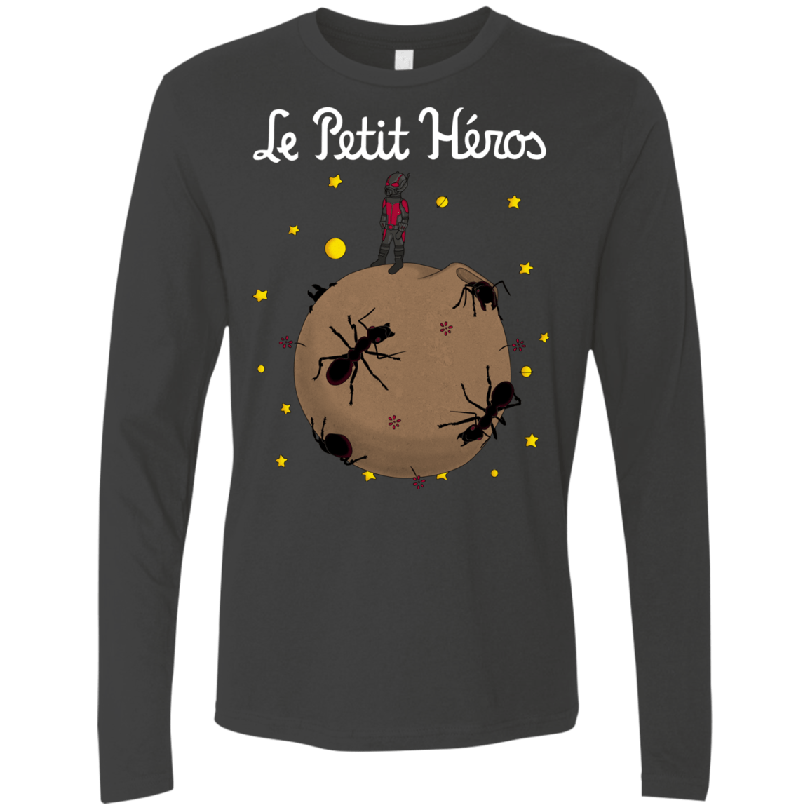 T-Shirts Heavy Metal / S Le Petit Héros Men's Premium Long Sleeve