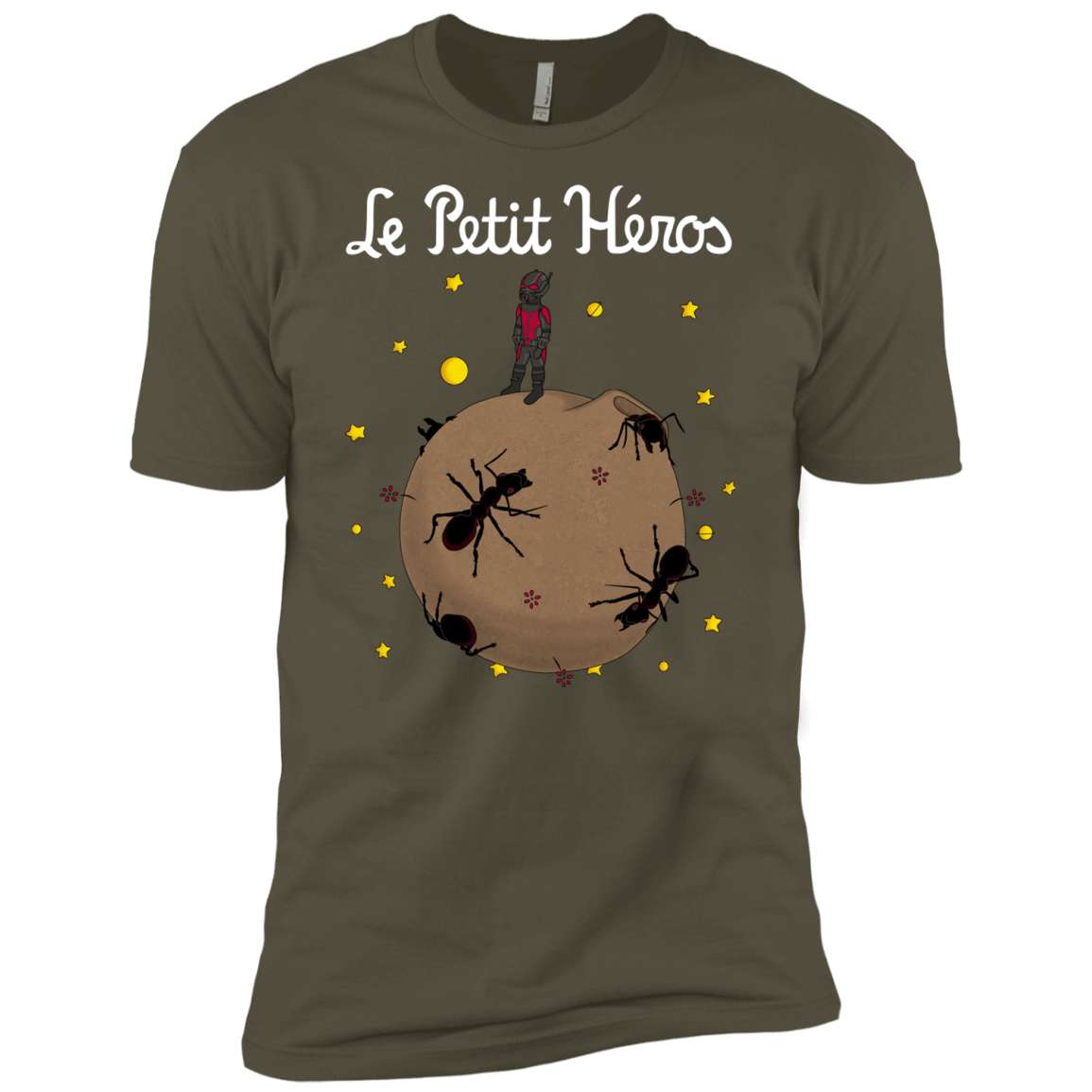 T-Shirts Military Green / X-Small Le Petit Héros Men's Premium T-Shirt