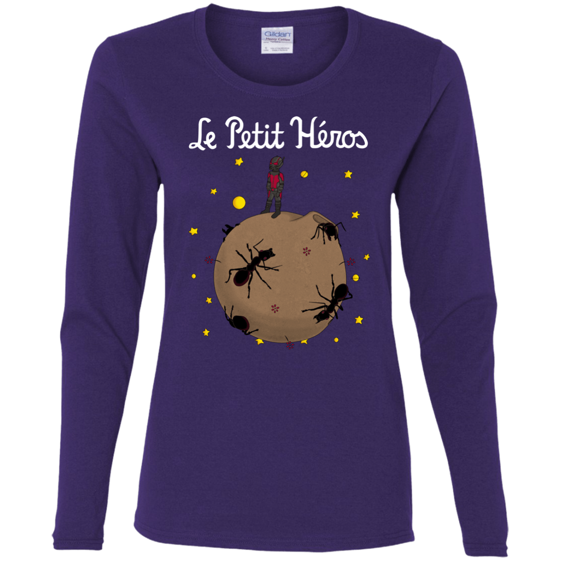 T-Shirts Purple / S Le Petit Héros Women's Long Sleeve T-Shirt