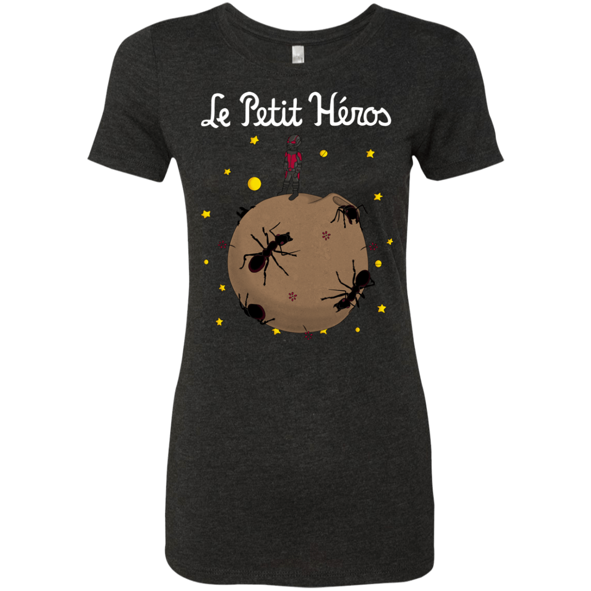T-Shirts Vintage Black / S Le Petit Héros Women's Triblend T-Shirt