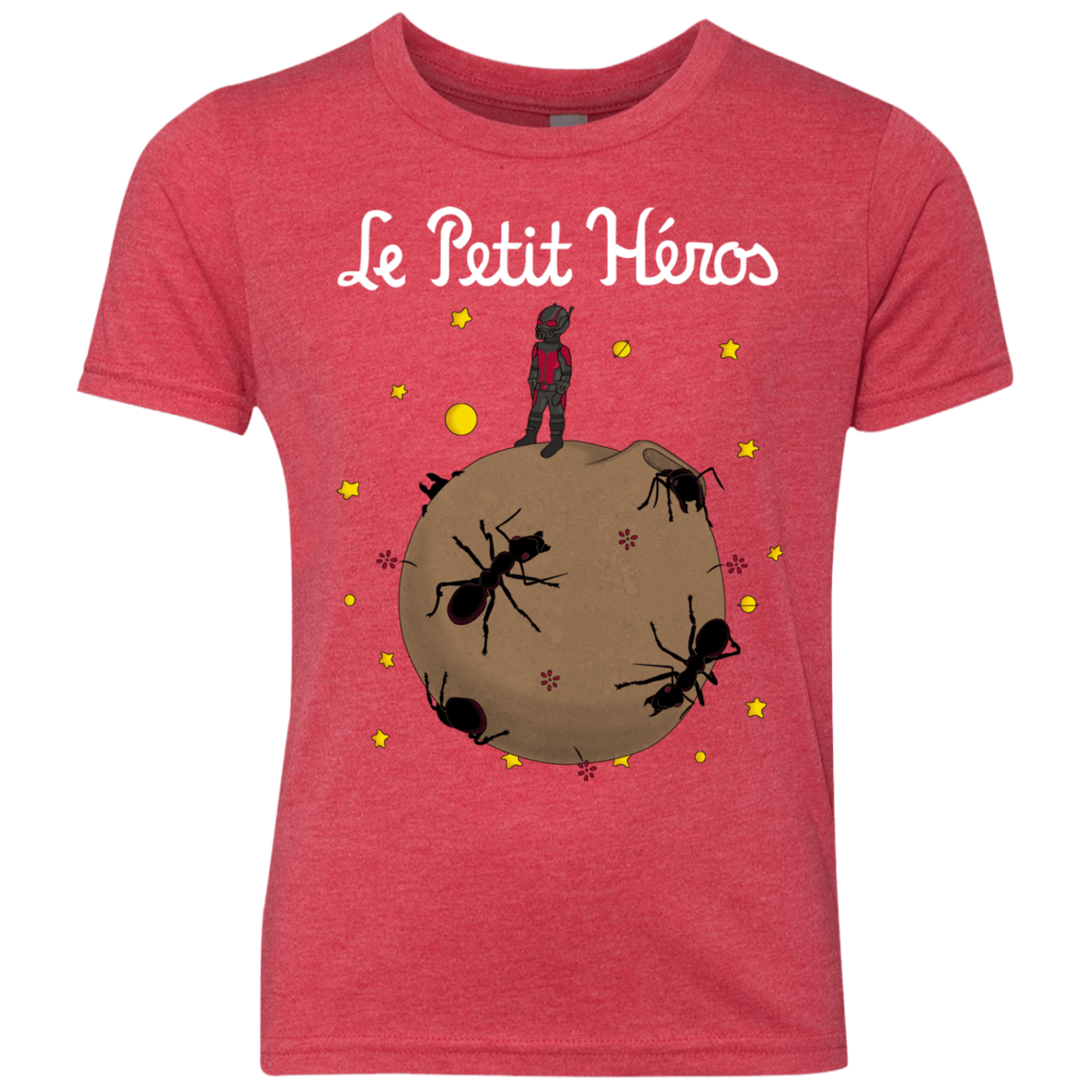T-Shirts Vintage Red / YXS Le Petit Héros Youth Triblend T-Shirt