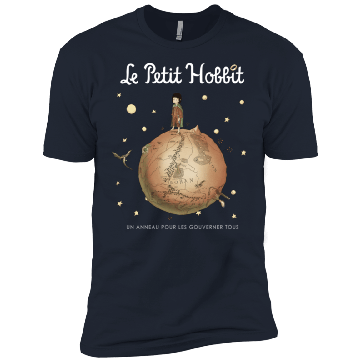 T-Shirts Midnight Navy / YXS Le Petit Hobbit Boys Premium T-Shirt