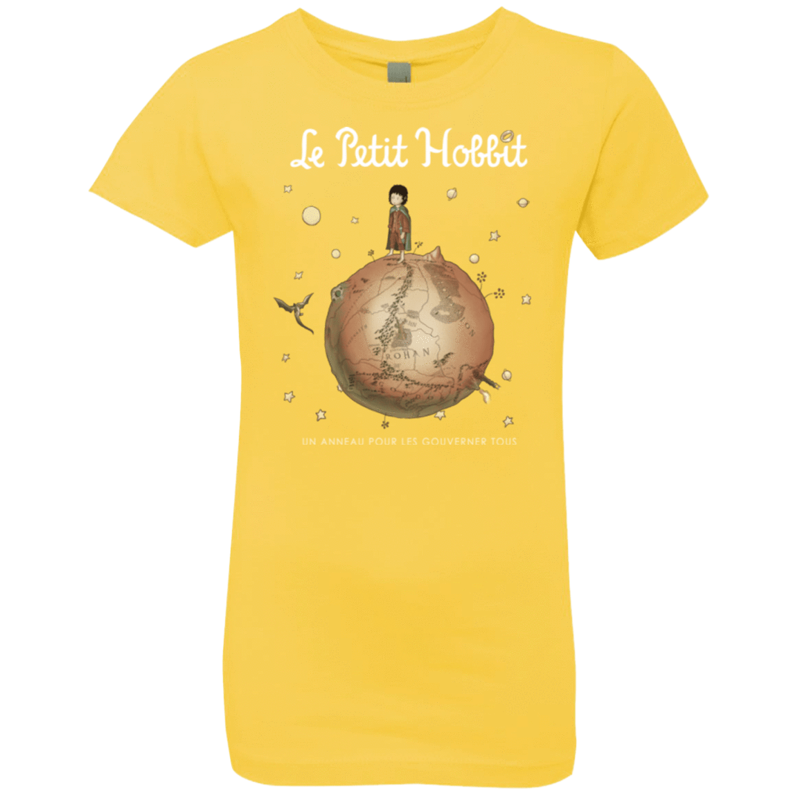 T-Shirts Vibrant Yellow / YXS Le Petit Hobbit Girls Premium T-Shirt