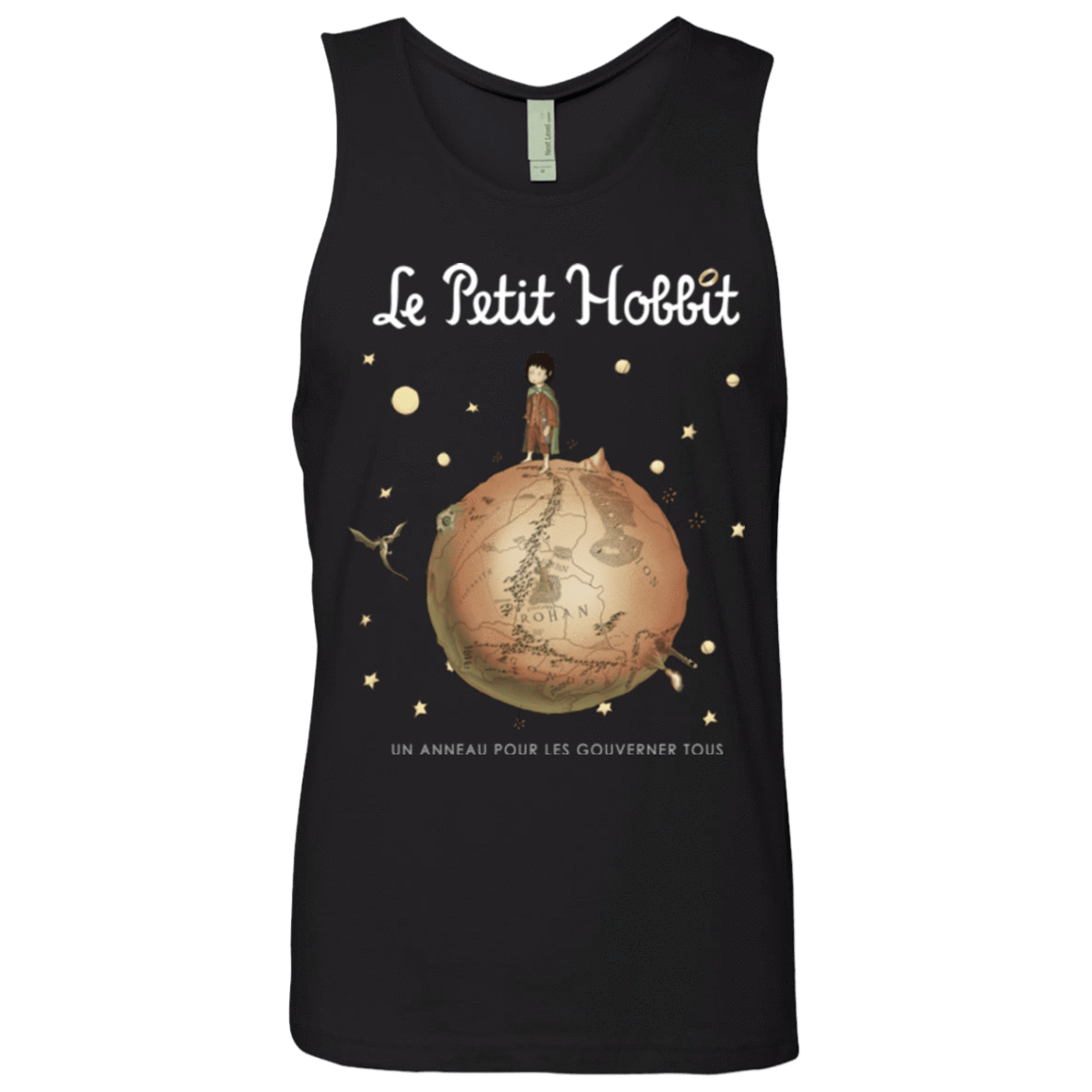 T-Shirts Black / Small Le Petit Hobbit Men's Premium Tank Top