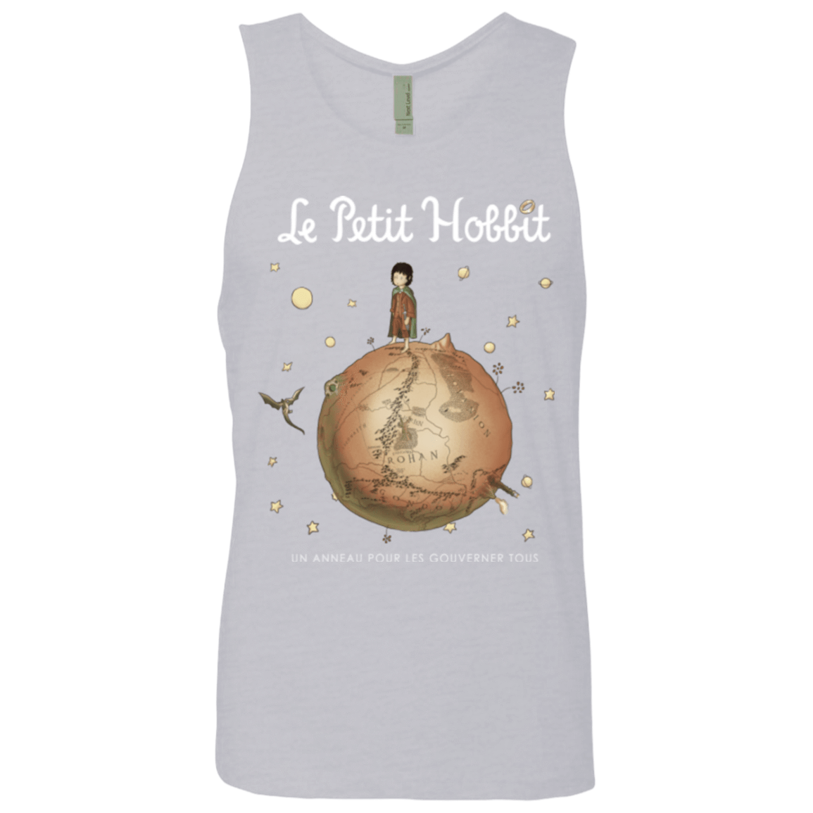 T-Shirts Heather Grey / Small Le Petit Hobbit Men's Premium Tank Top