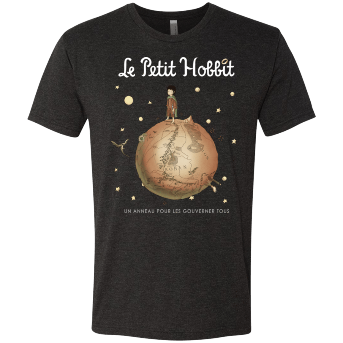 T-Shirts Vintage Black / Small Le Petit Hobbit Men's Triblend T-Shirt
