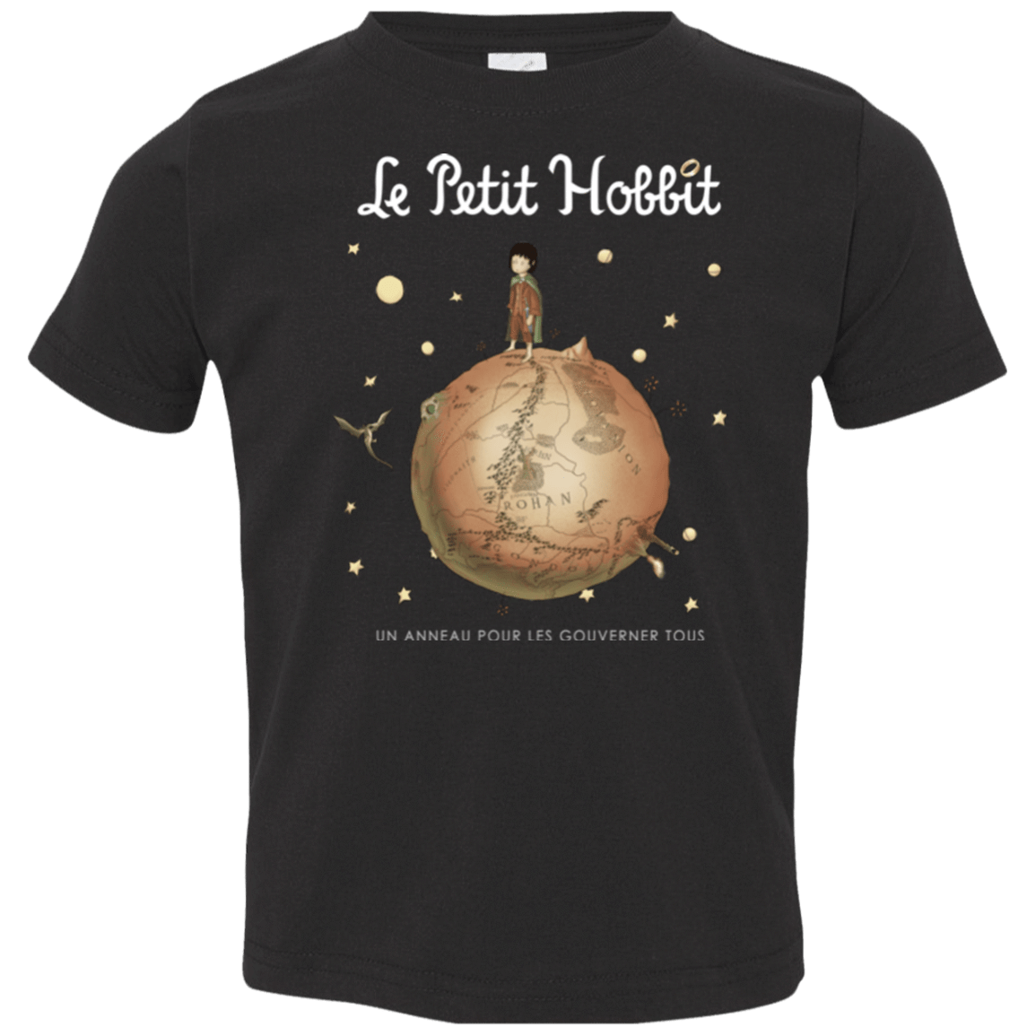 T-Shirts Black / 2T Le Petit Hobbit Toddler Premium T-Shirt