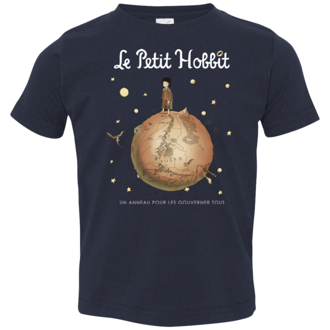 T-Shirts Navy / 2T Le Petit Hobbit Toddler Premium T-Shirt