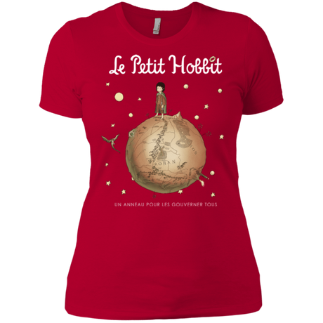 T-Shirts Red / X-Small Le Petit Hobbit Women's Premium T-Shirt