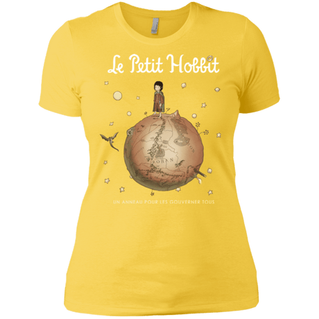T-Shirts Vibrant Yellow / X-Small Le Petit Hobbit Women's Premium T-Shirt