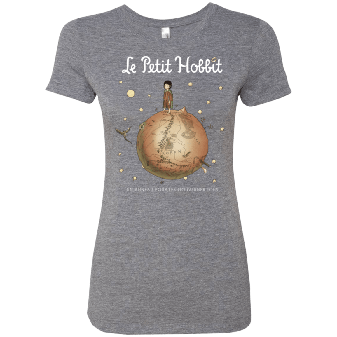 T-Shirts Premium Heather / Small Le Petit Hobbit Women's Triblend T-Shirt