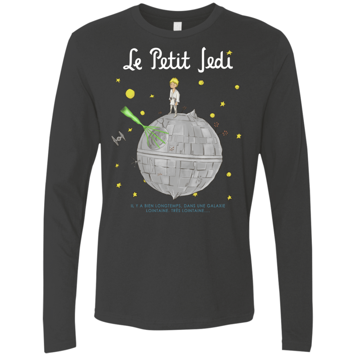 T-Shirts Heavy Metal / Small Le Petit Jedi Men's Premium Long Sleeve