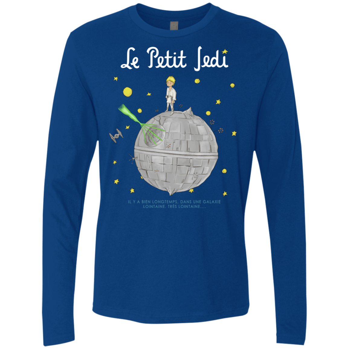 T-Shirts Royal / Small Le Petit Jedi Men's Premium Long Sleeve