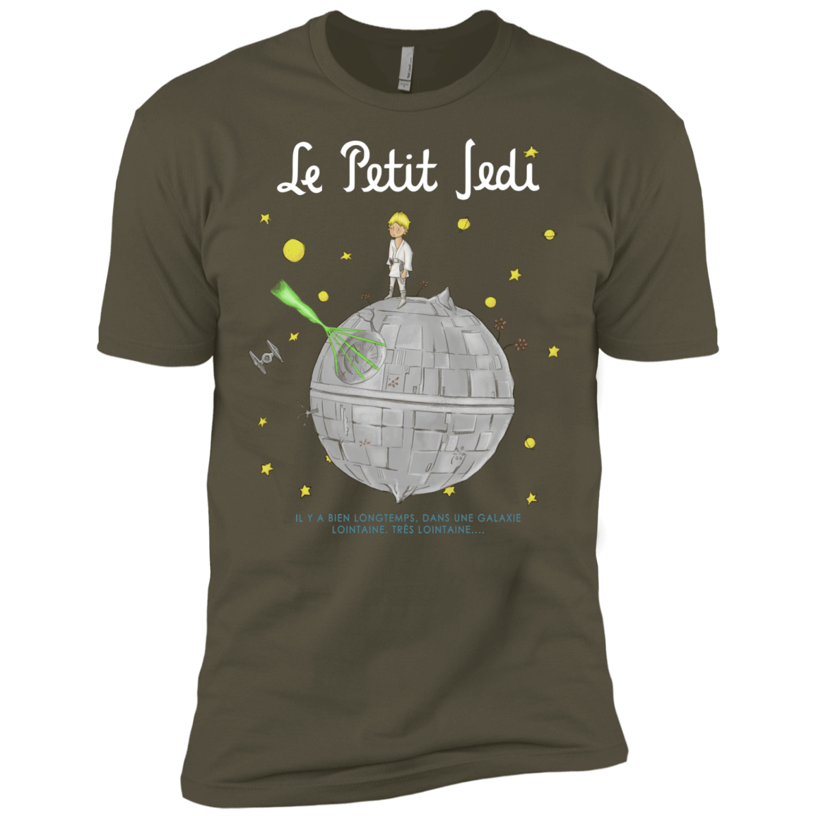 T-Shirts Military Green / X-Small Le Petit Jedi Men's Premium T-Shirt