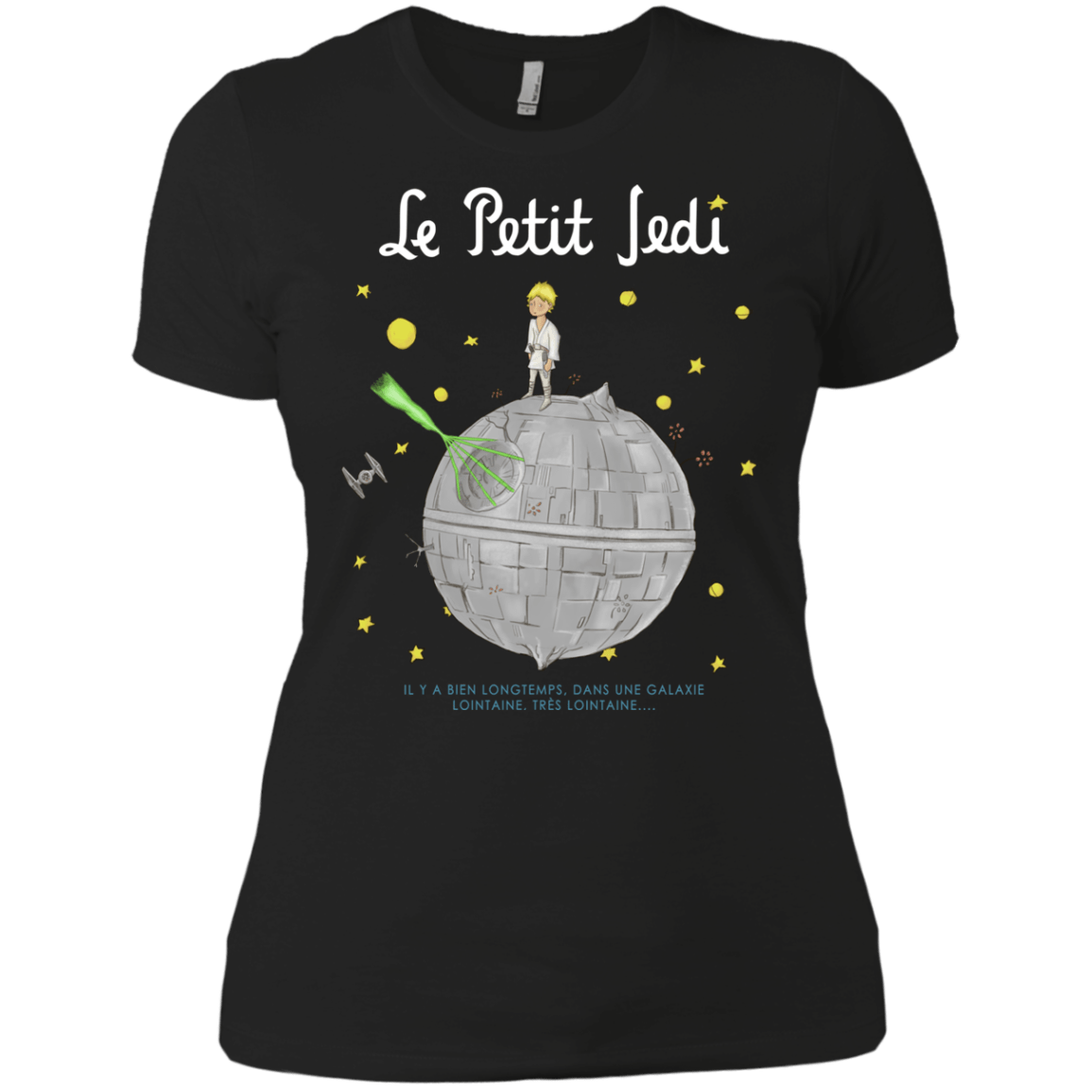 T-Shirts Black / X-Small Le Petit Jedi Women's Premium T-Shirt