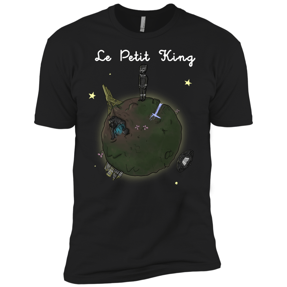 T-Shirts Black / YXS Le Petit Prince Of Wakanda Boys Premium T-Shirt