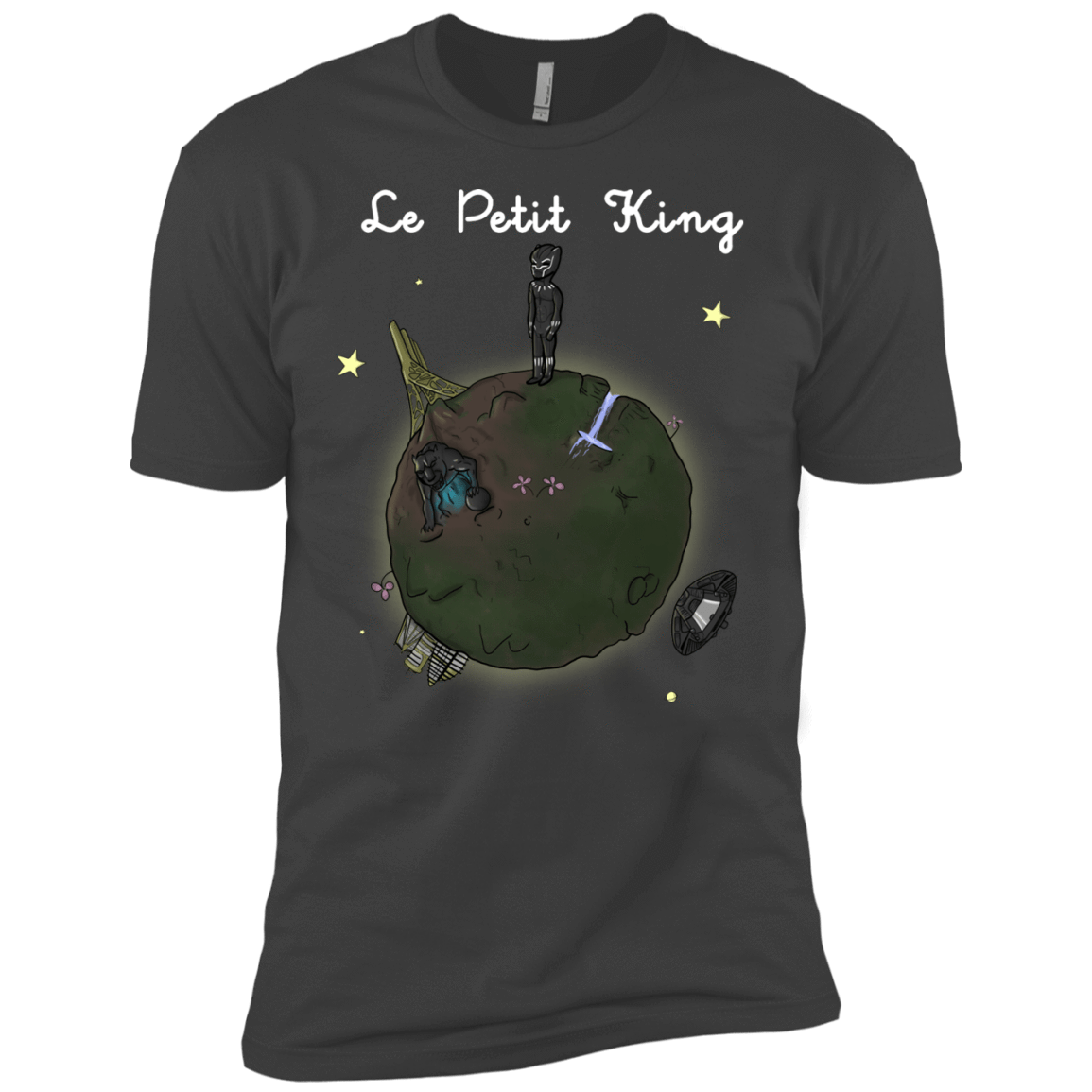 T-Shirts Heavy Metal / YXS Le Petit Prince Of Wakanda Boys Premium T-Shirt