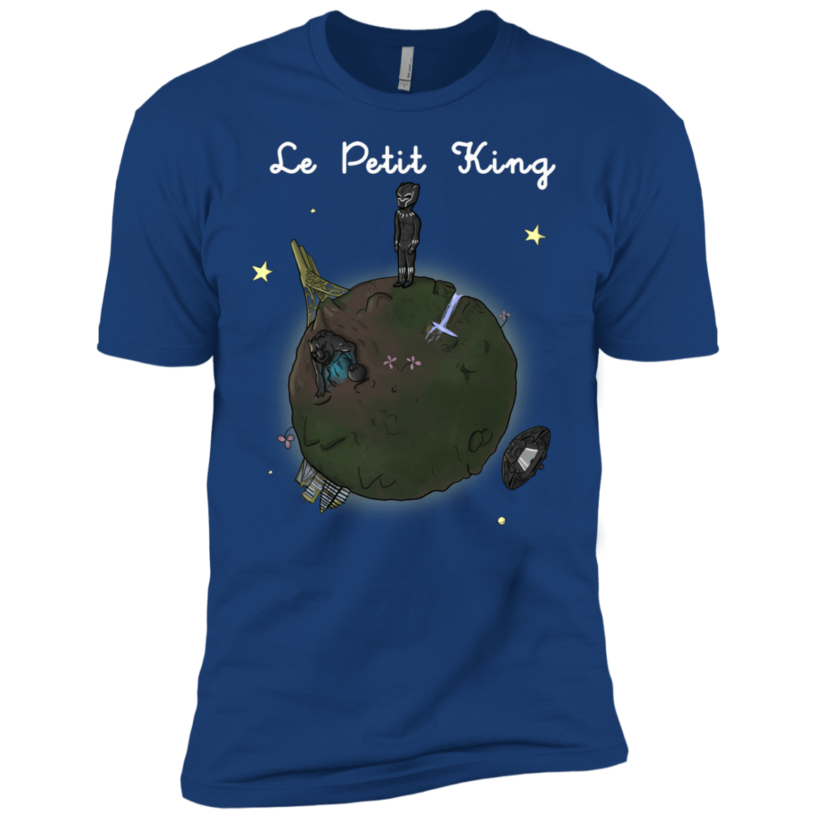 T-Shirts Royal / YXS Le Petit Prince Of Wakanda Boys Premium T-Shirt