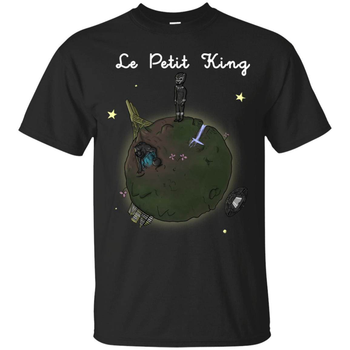 T-Shirts Black / S Le Petit Prince Of Wakanda T-Shirt