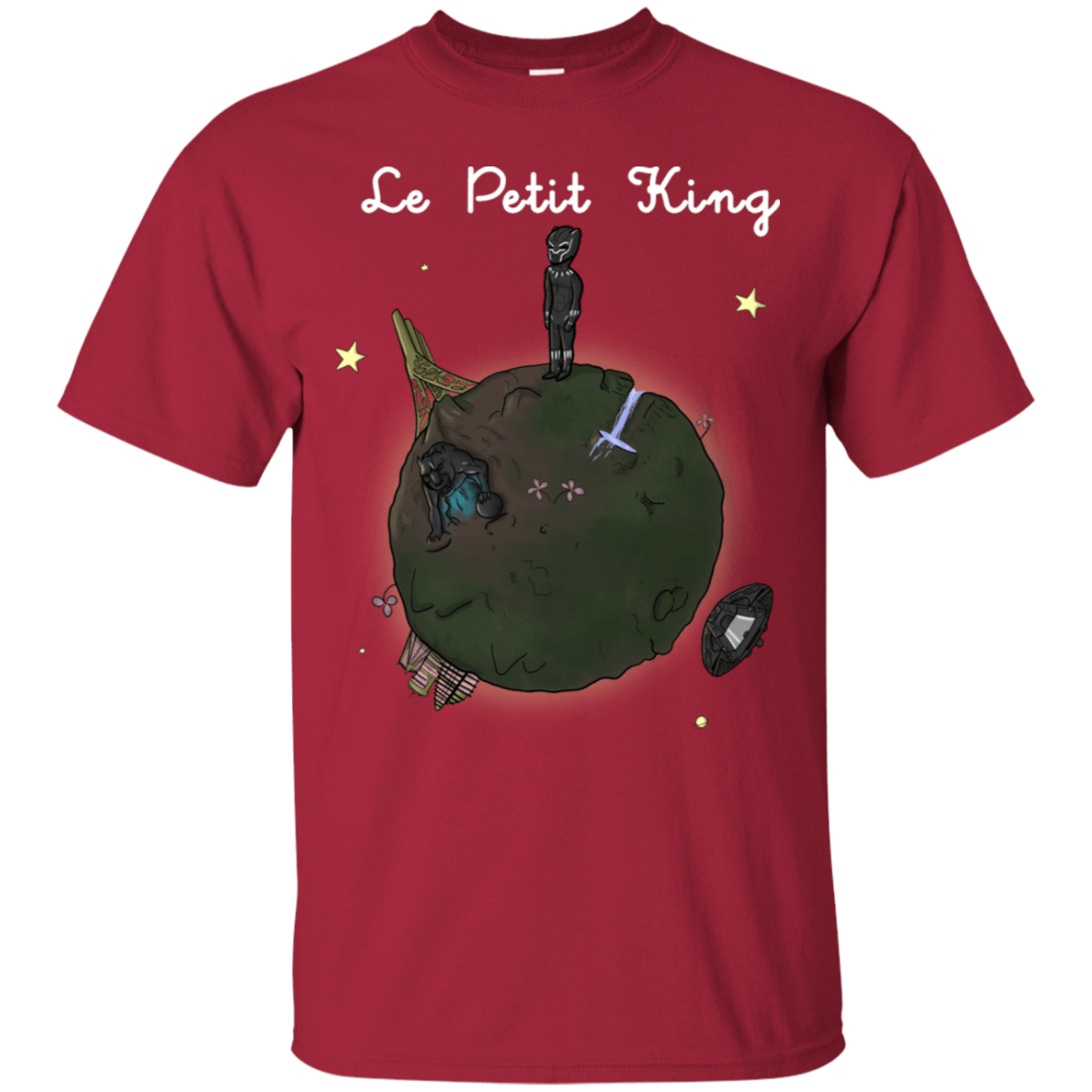T-Shirts Cardinal / S Le Petit Prince Of Wakanda T-Shirt