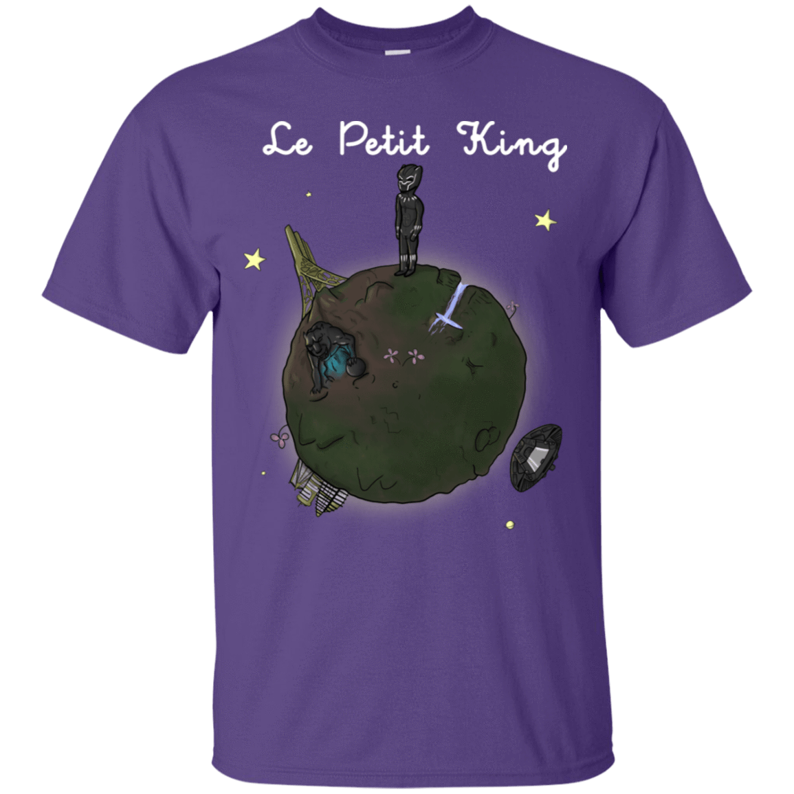 T-Shirts Purple / S Le Petit Prince Of Wakanda T-Shirt
