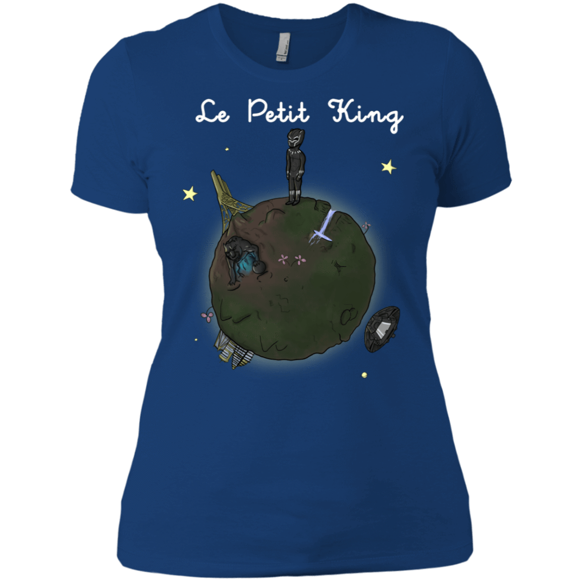 T-Shirts Royal / X-Small Le Petit Prince Of Wakanda Women's Premium T-Shirt