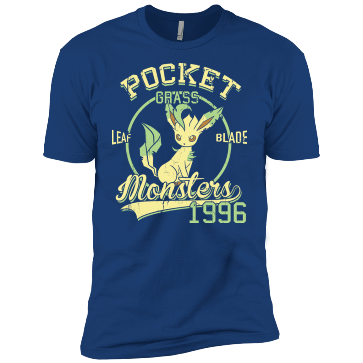 T-Shirts Royal / YXS Leaf Blade Boys Premium T-Shirt