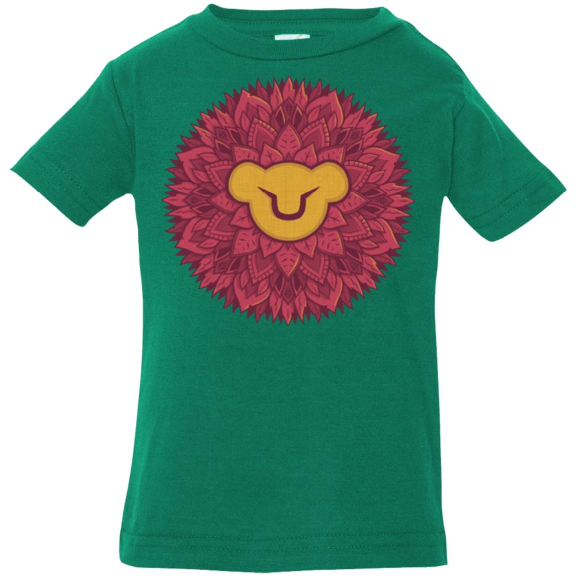 T-Shirts Kelly / 6 Months Leaf Mane Mandala Infant PremiumT-Shirt