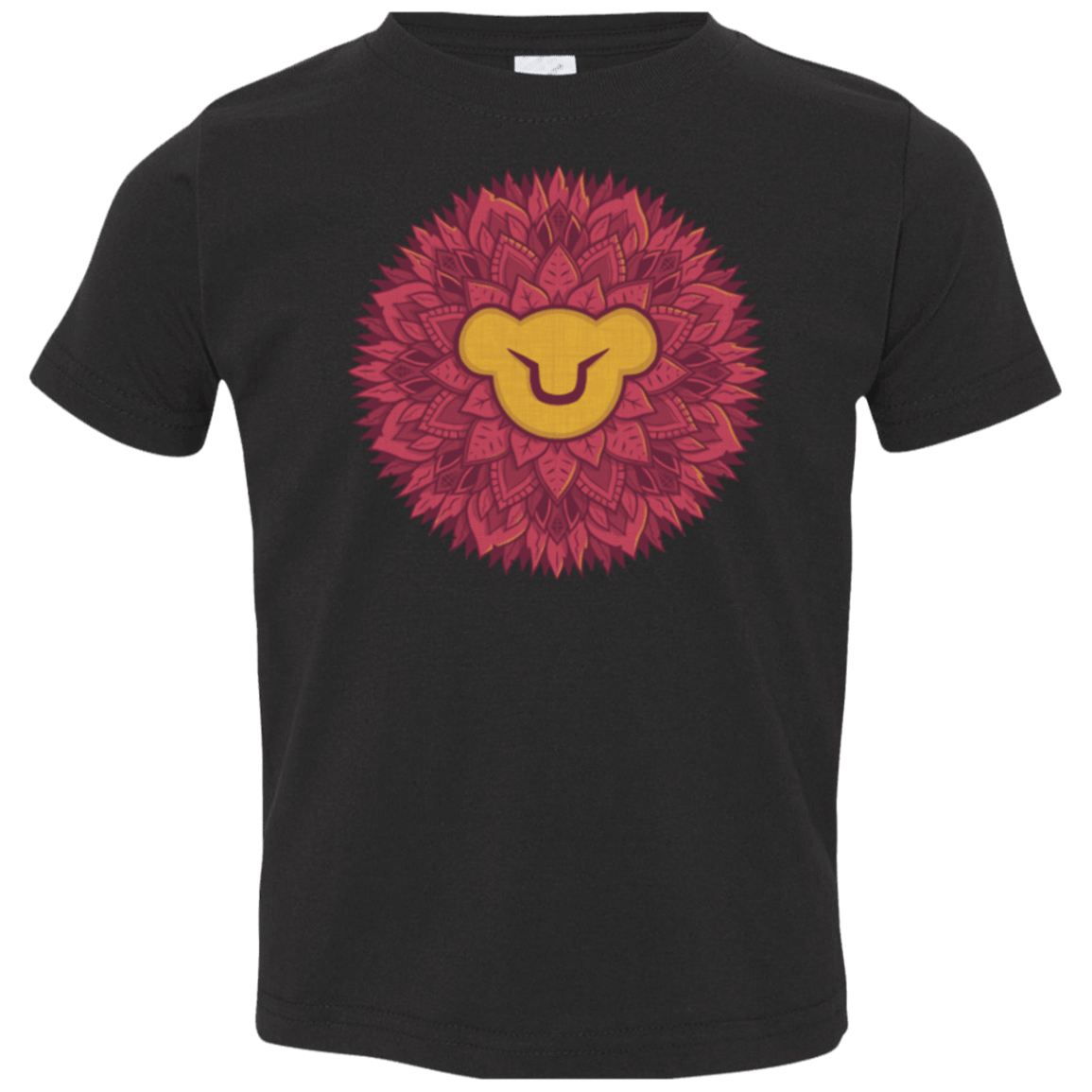 T-Shirts Black / 2T Leaf Mane Mandala Toddler Premium T-Shirt