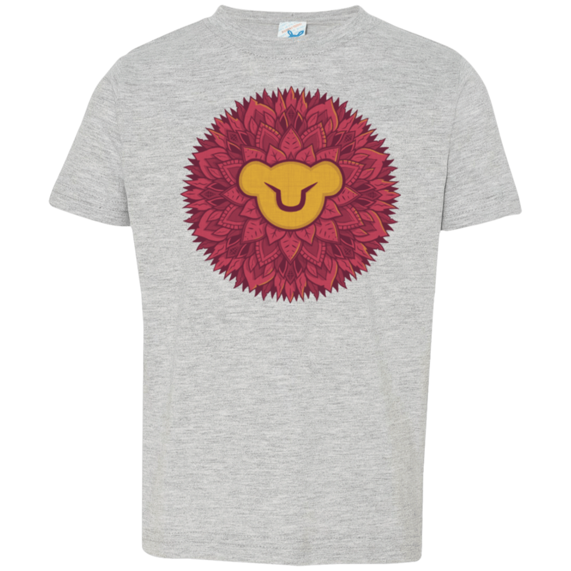 T-Shirts Heather / 2T Leaf Mane Mandala Toddler Premium T-Shirt