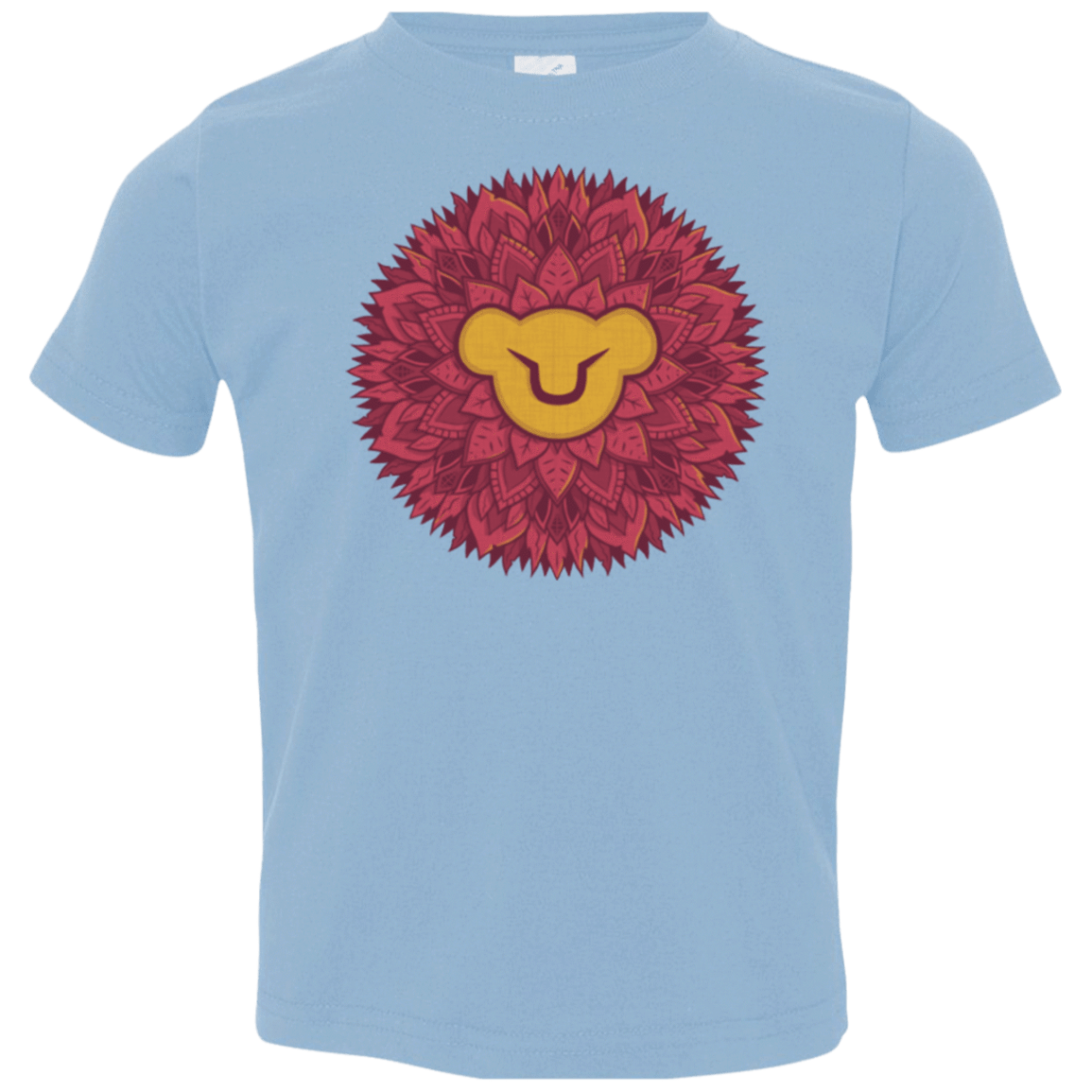T-Shirts Light Blue / 2T Leaf Mane Mandala Toddler Premium T-Shirt