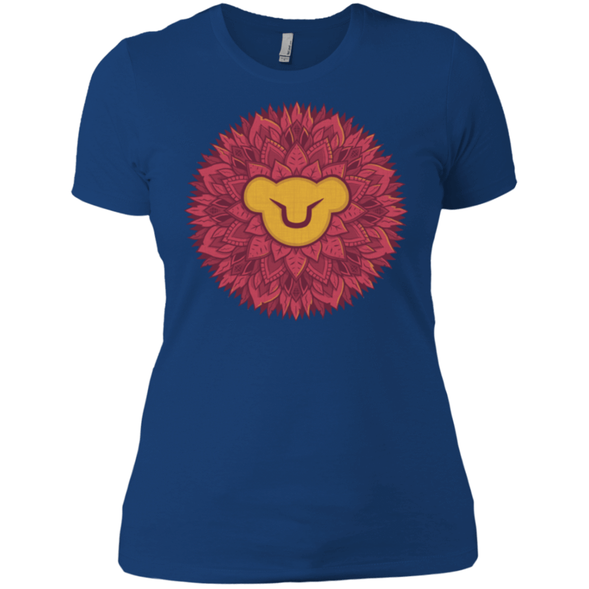 T-Shirts Royal / X-Small Leaf Mane Mandala Women's Premium T-Shirt