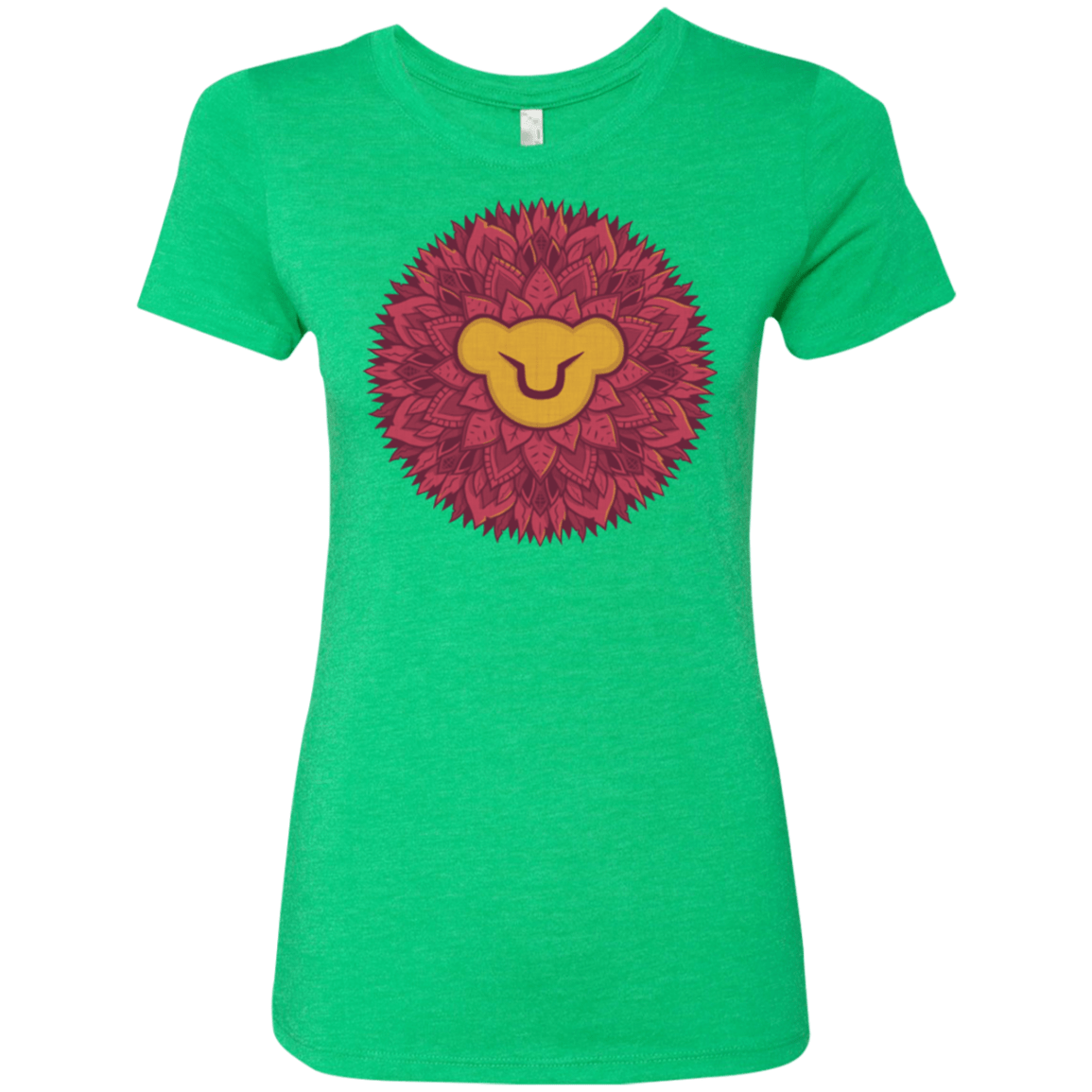 T-Shirts Envy / Small Leaf Mane Mandala Women's Triblend T-Shirt