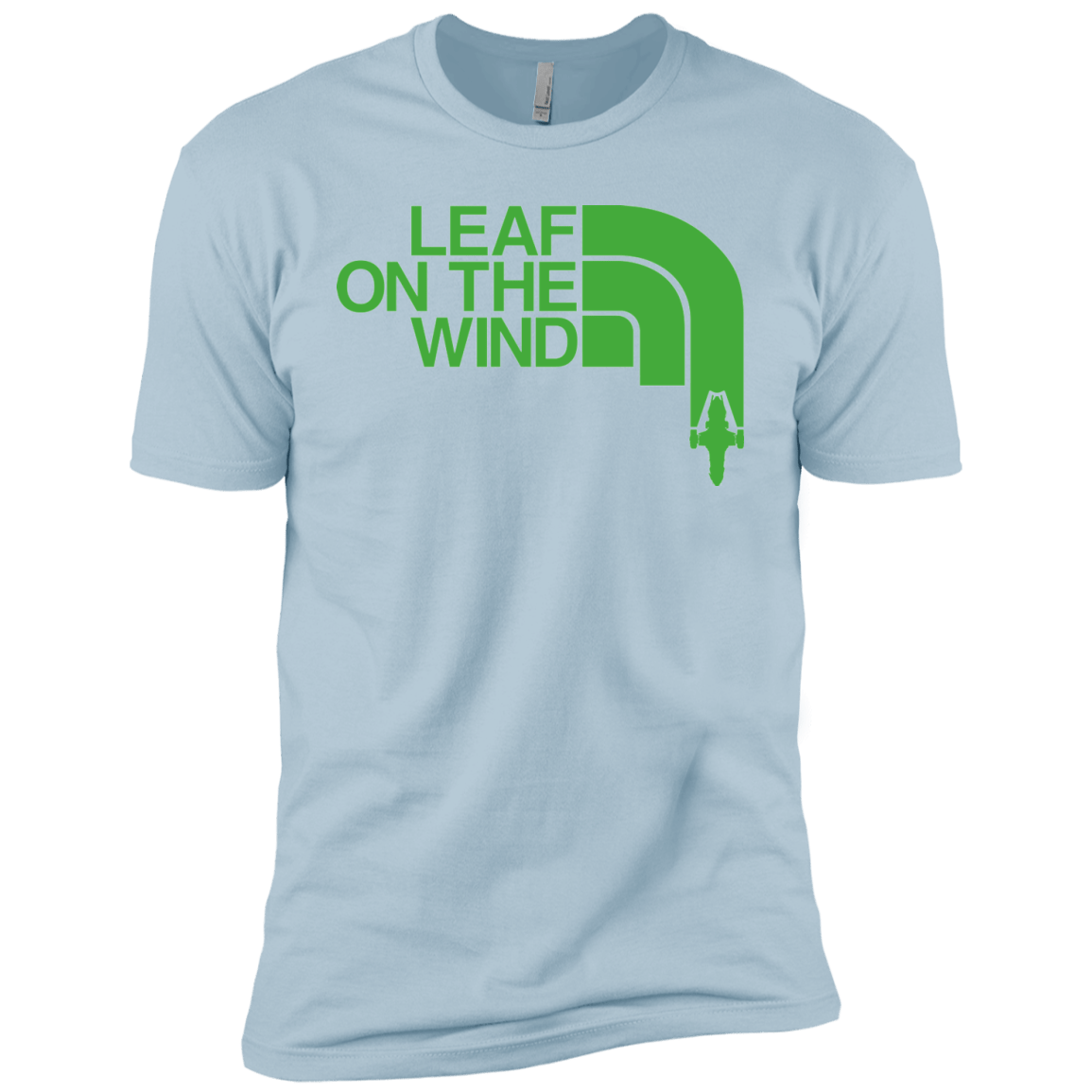 T-Shirts Light Blue / YXS Leaf on the Wind Boys Premium T-Shirt