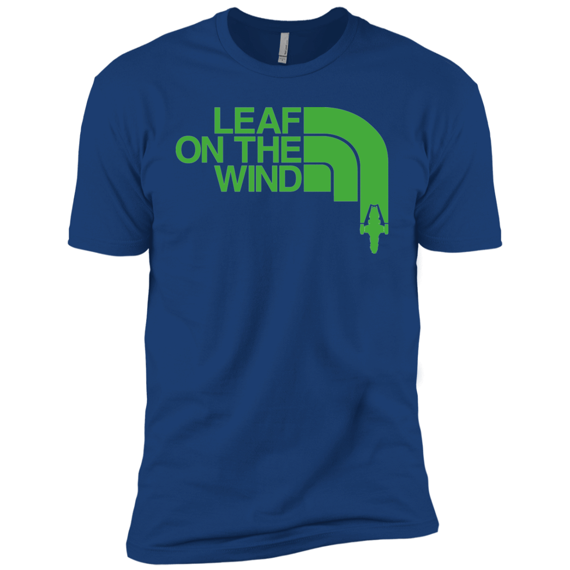 T-Shirts Royal / YXS Leaf on the Wind Boys Premium T-Shirt