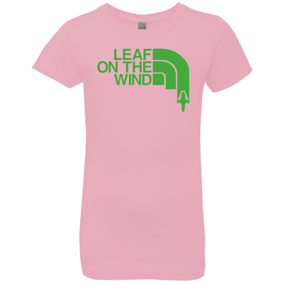 T-Shirts Light Pink / YXS Leaf on the Wind Girls Premium T-Shirt